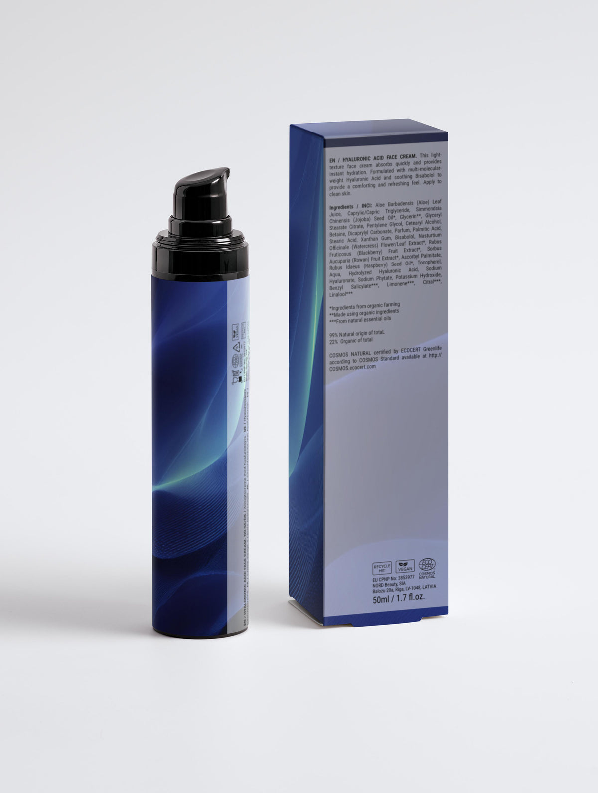 STRENGTH, DISCIPLINE & FOCUS - Hyaluronic Acid Face Cream for Men