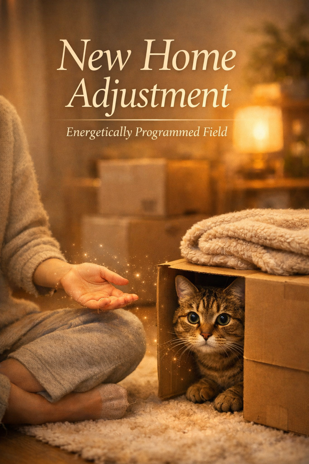 New Home Adjustment Support for Recently Adopted Pets by Vega Fields™ (Digital Mandala & Audio)