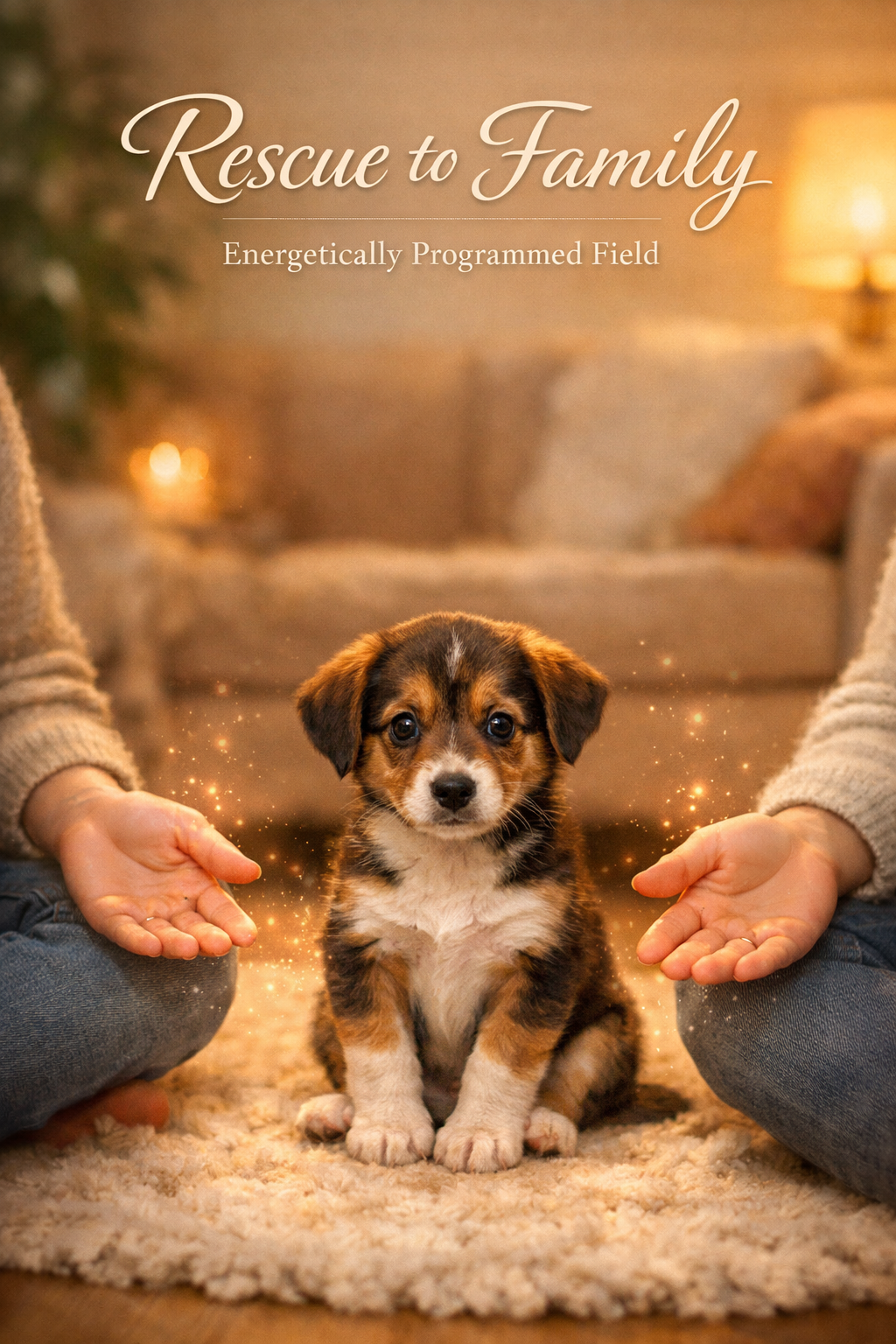 Rescue to Family Support for Dogs & Cats by Vega Fields™ (Digital Mandala & Audio)