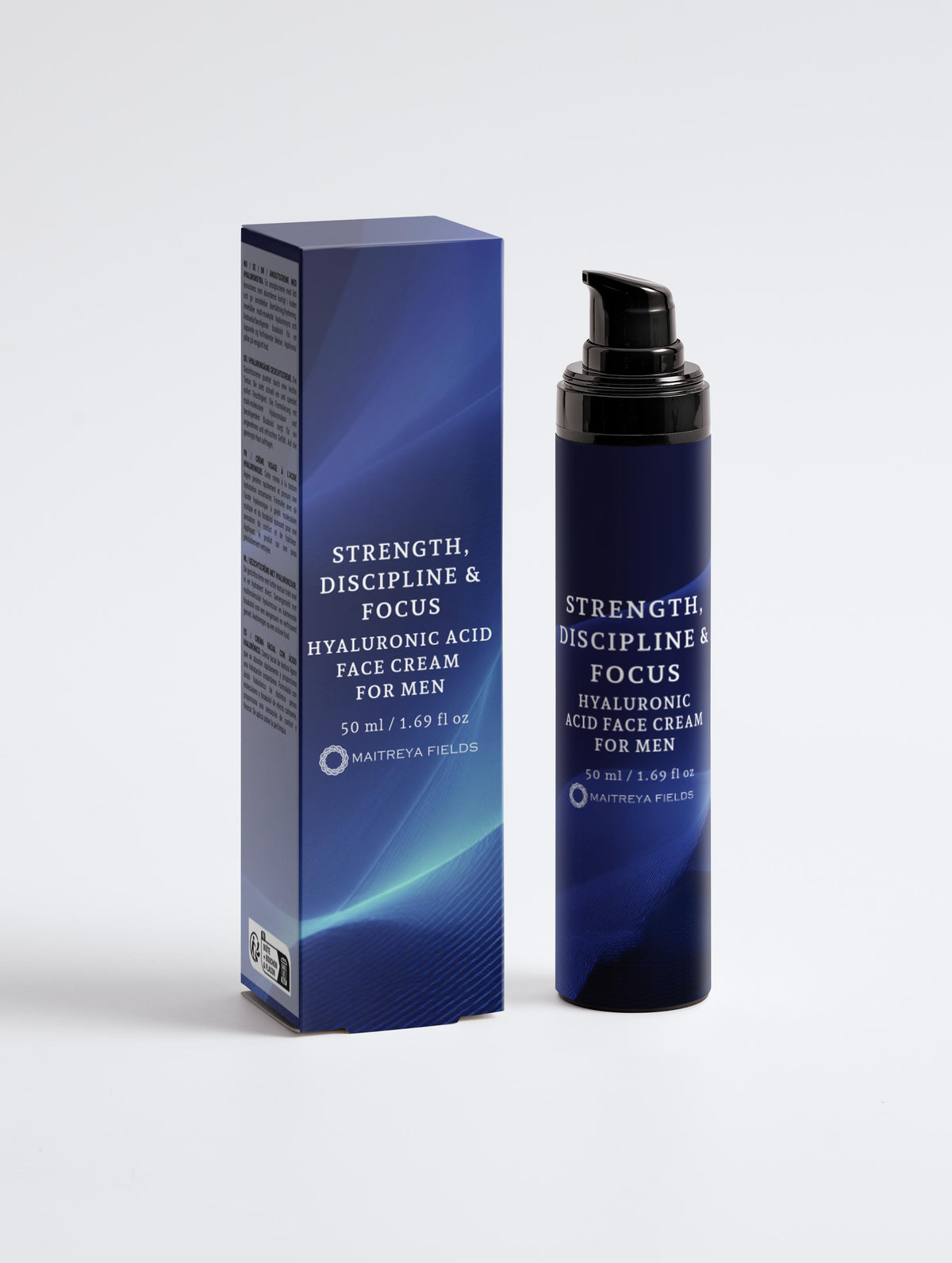 STRENGTH, DISCIPLINE & FOCUS - Hyaluronic Acid Face Cream for Men
