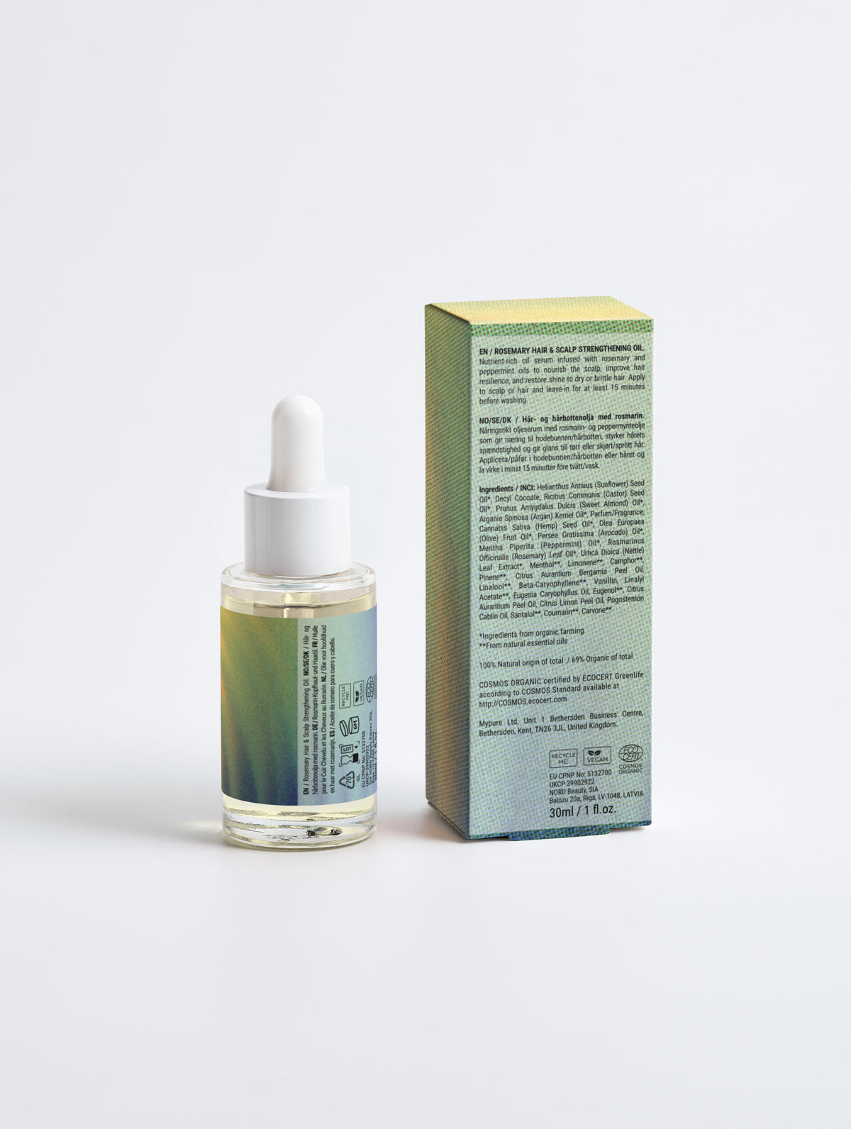 7777 Angel Number - Rosemary Hair & Scalp Strengthening Oil