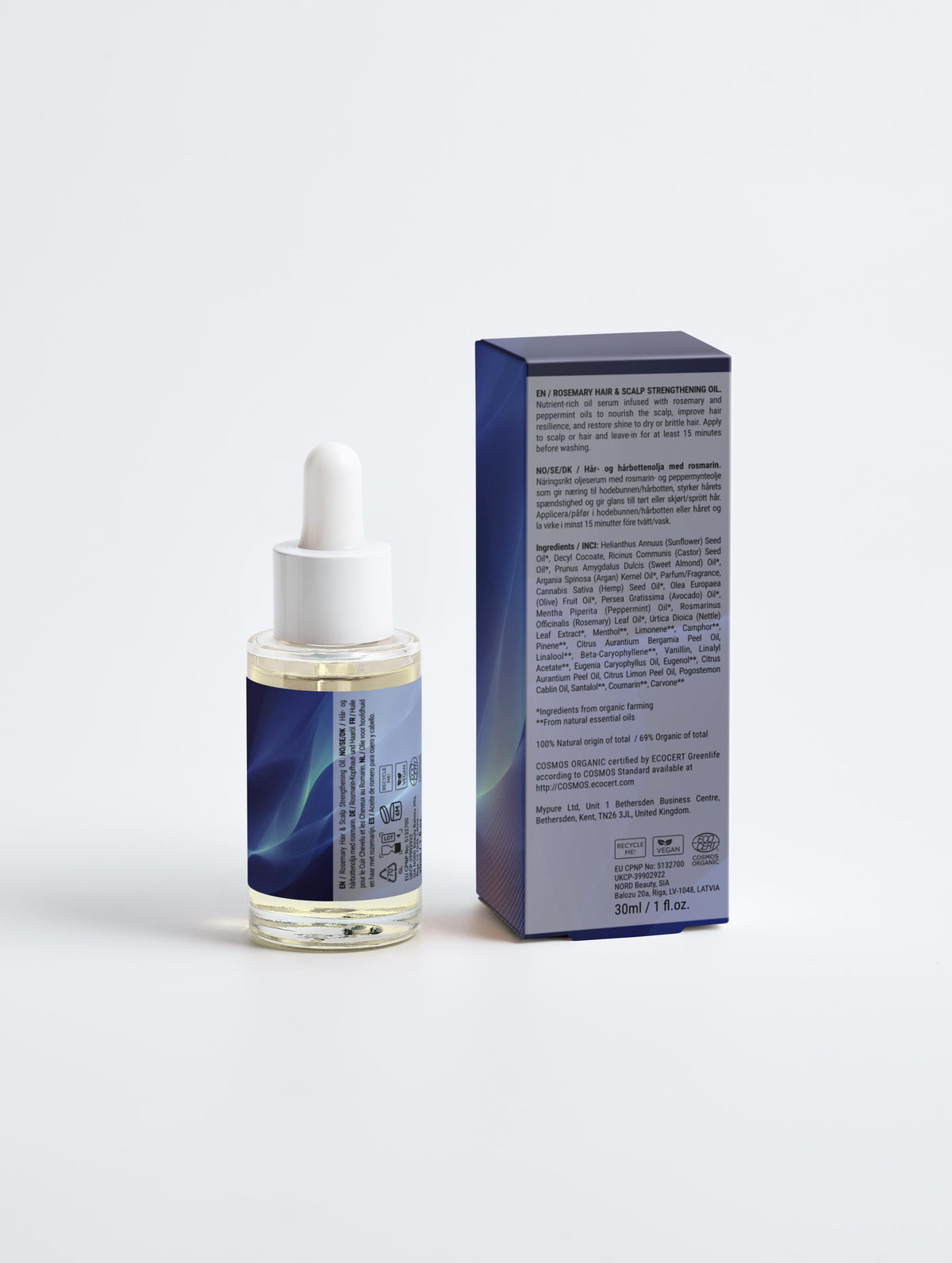 STRENGTH, DISCIPLINE & FOCUS - Rosemary Hair & Scalp Strengthening Oil