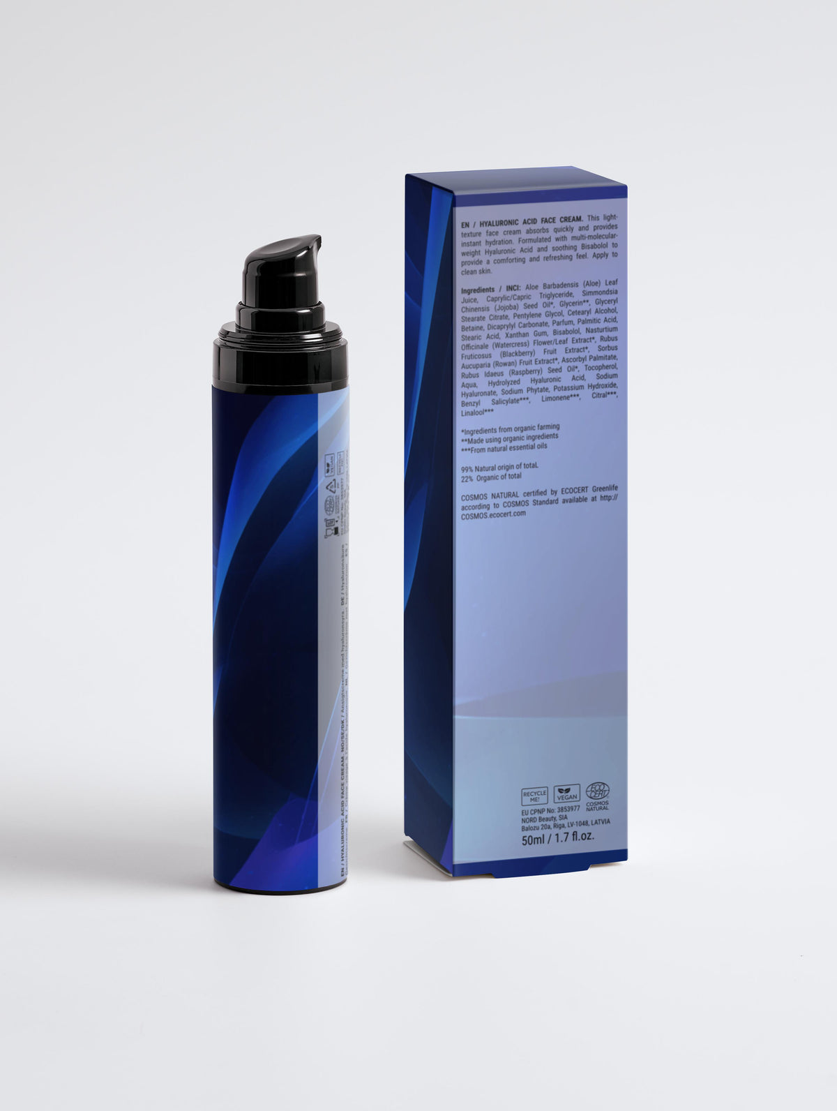 YANG DRIVE & PURPOSE - Hyaluronic Acid Face Cream for Men