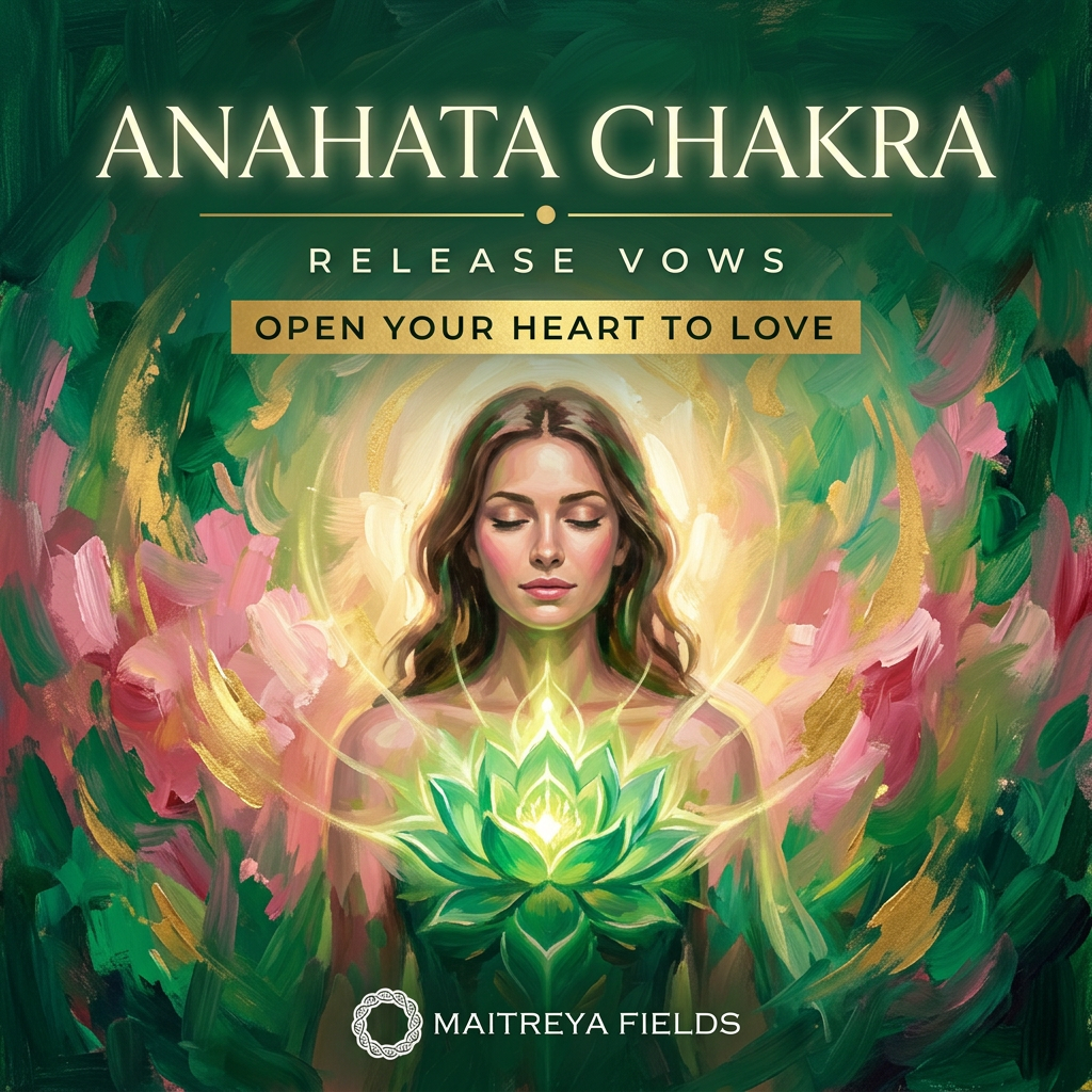 Anahata Chakra | Release Vows - DM + Audio – morphic fields | Maitreya Fields