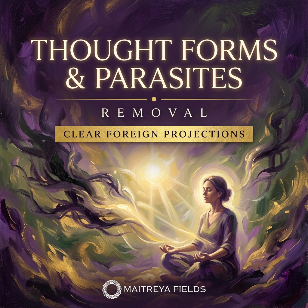Removing Thought Forms and Parasites – energetically programmed fields | Maitreya Fields