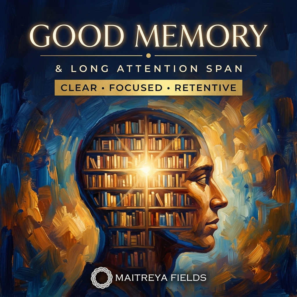 Good Memory & Long attention span – morphic fields | Maitreya Fields