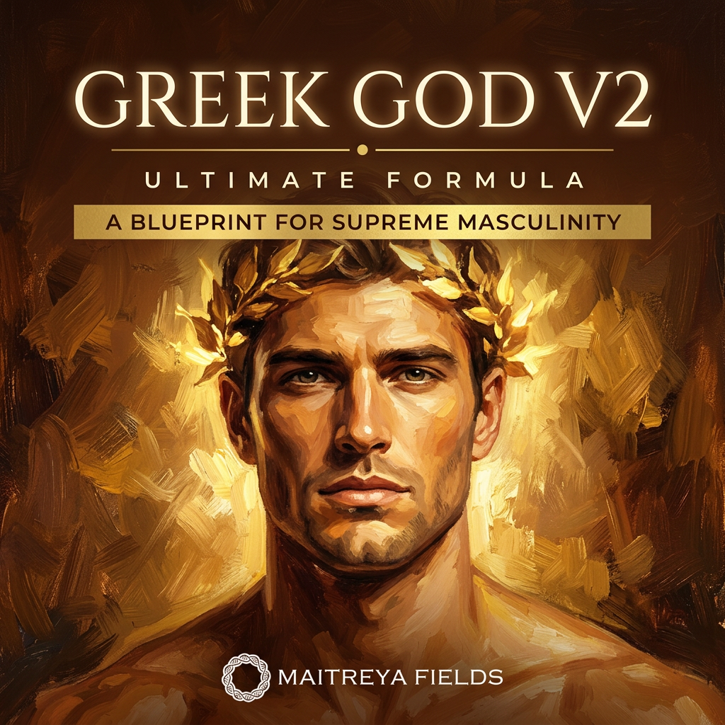 GREEK GOD V2 ULTIMATE FORMULA: A Blueprint for Supreme Masculinity – morphic fields | Maitreya Fields
