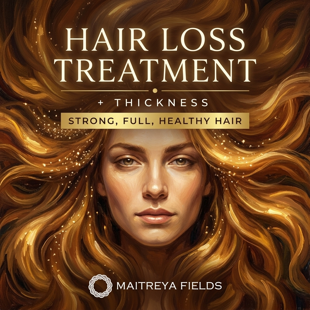 Hair Loss Treatment + Thickness – energetically programmed fields | Maitreya Fields