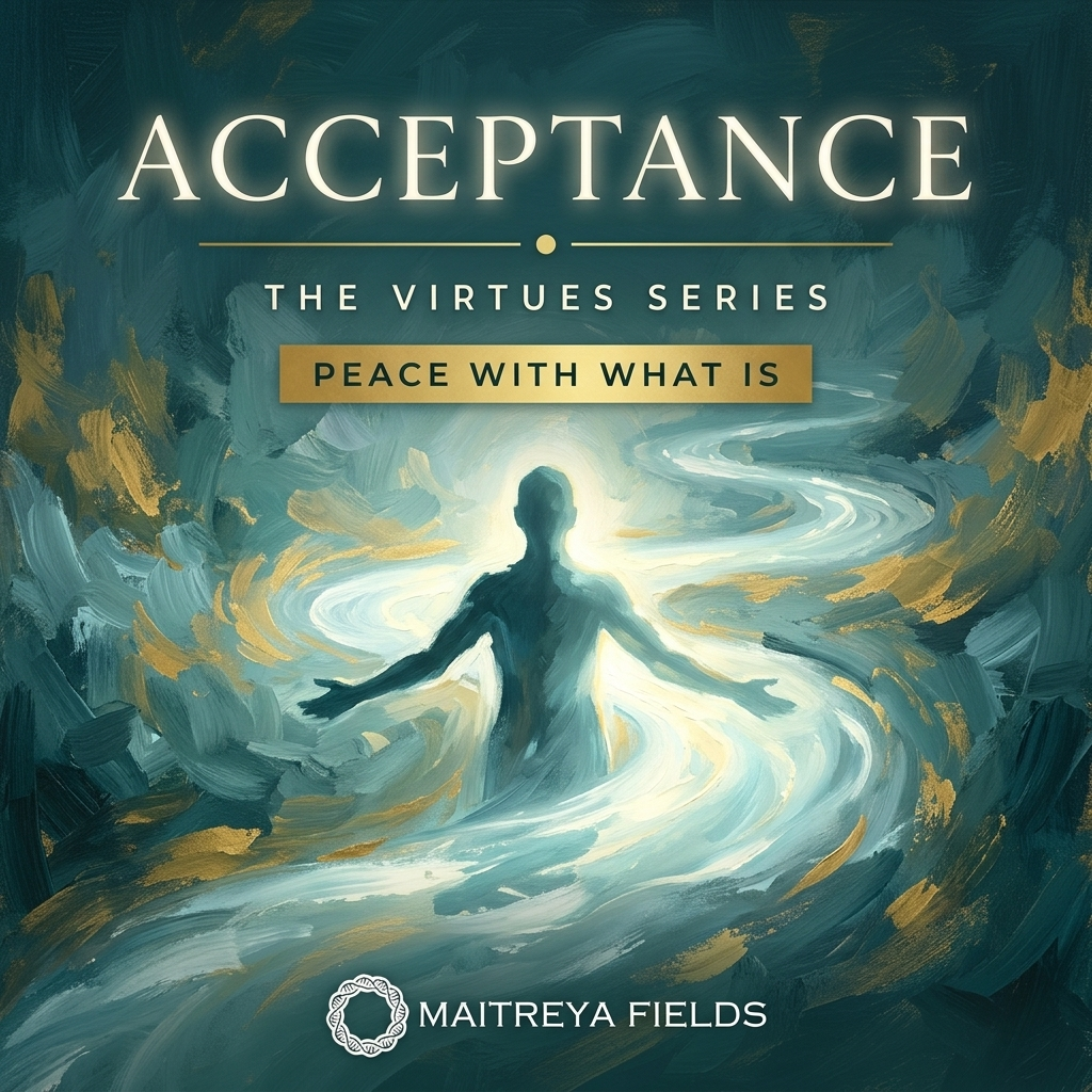 Acceptance – The Virtues Series digital mandala cover
