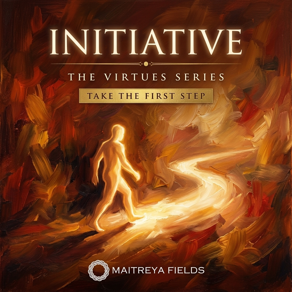 Initiative – The Virtues Series digital mandala cover
