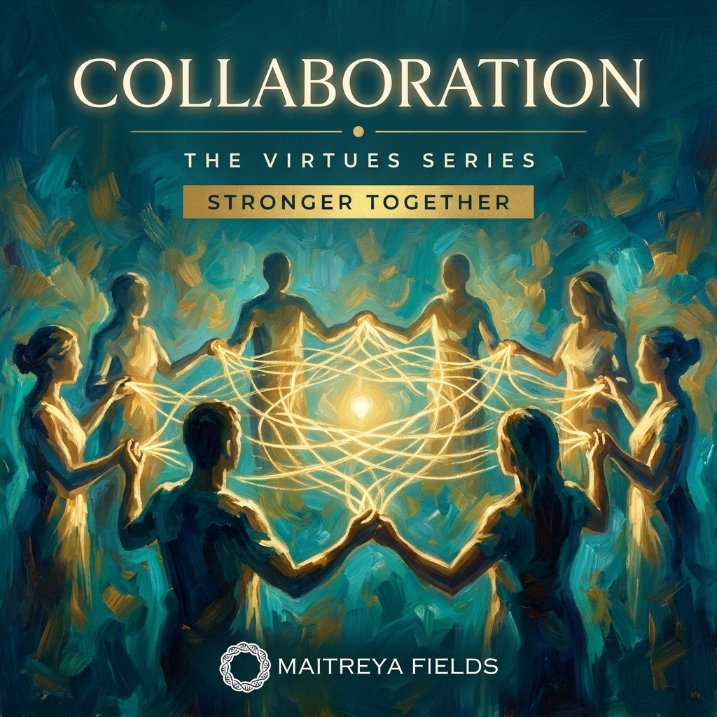 Collaboration – The Virtues Series digital mandala cover