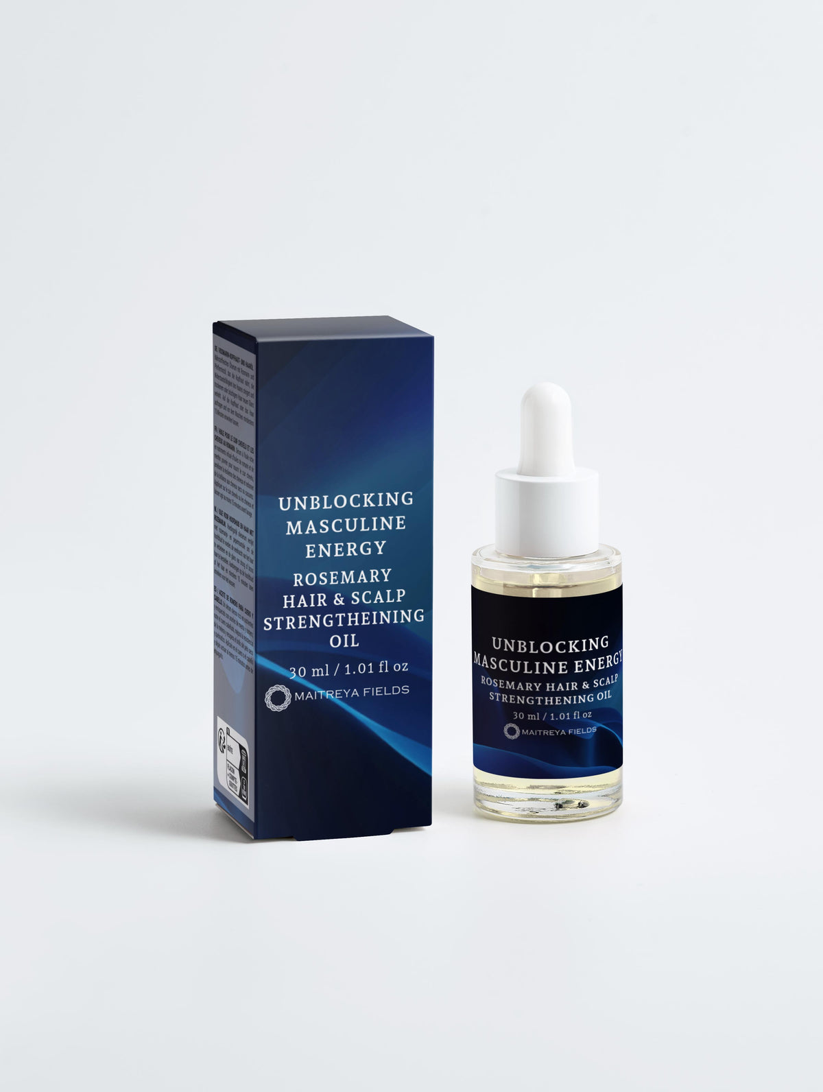 UNBLOCKING MASCULINE ENERGY - Rosemary Hair & Scalp Strengthening Oil