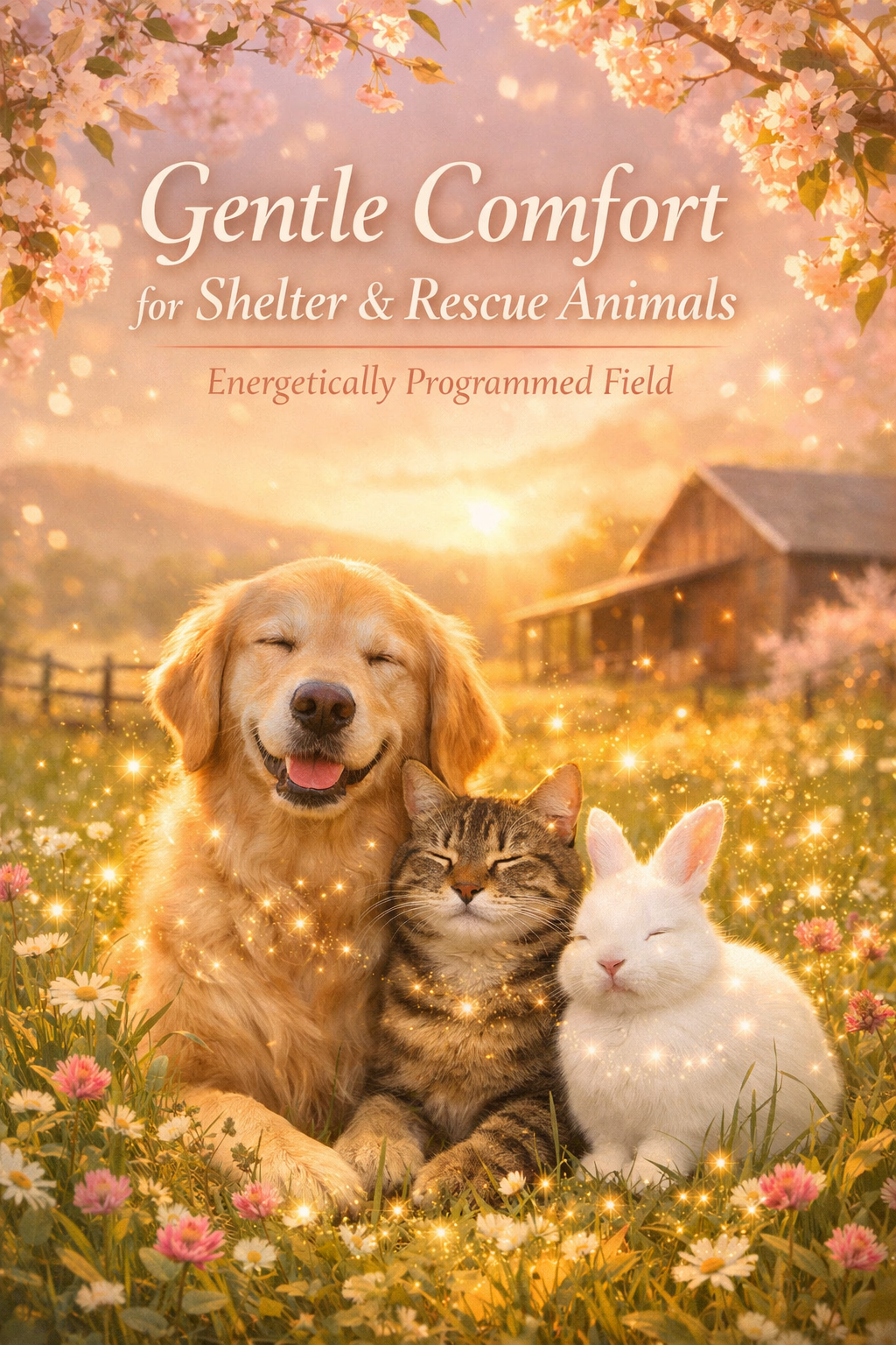 Calming Field for Shelter &amp; Sanctuary Animals by Vega Fields™   (Digital Mandala &amp; Audio)
