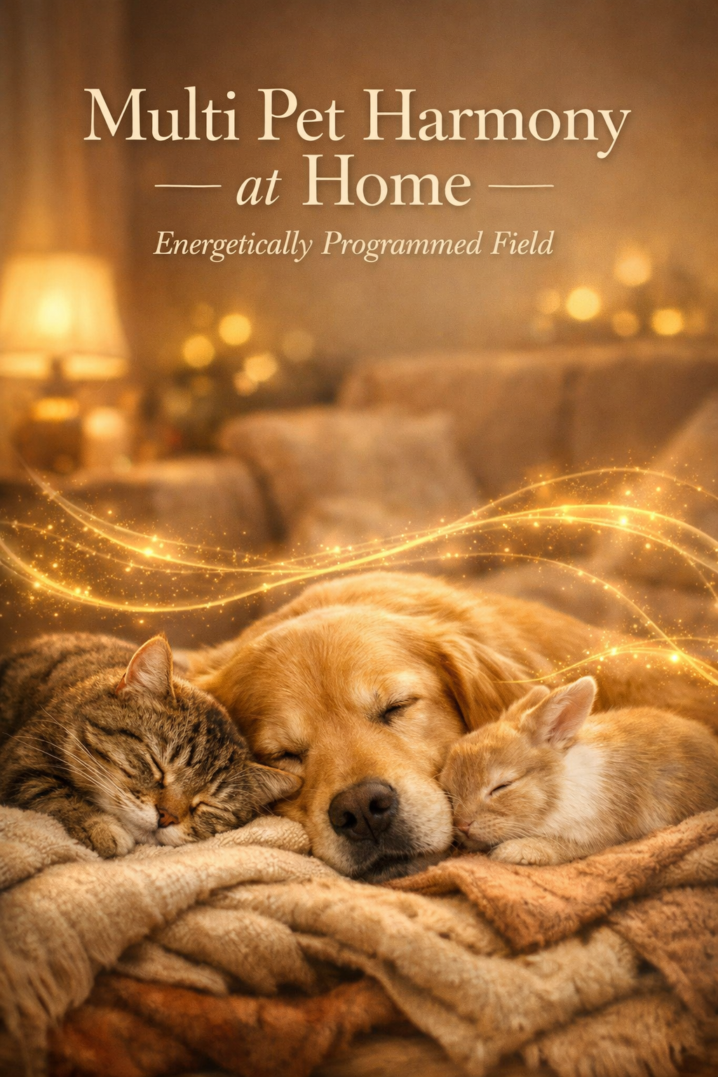 Peace &amp; Harmony Between Animals at Home by Vega Fields™ (Digital Mandala &amp; Audio) – Maitreya Reiki | Maitreya Fields