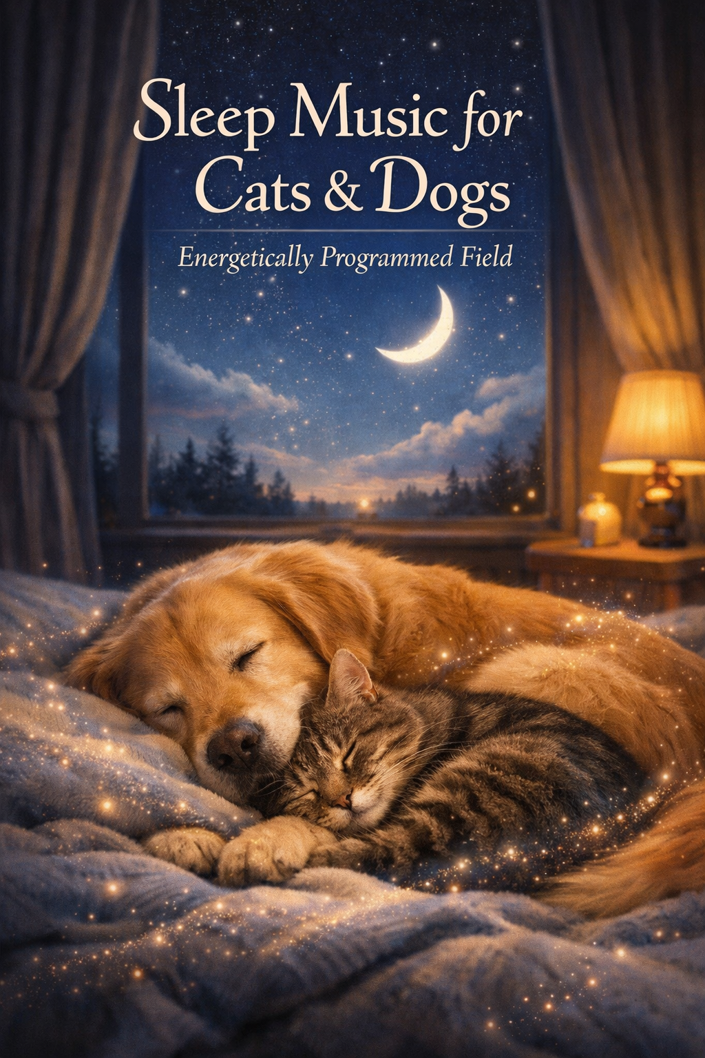 Quiet Nighttime Behavior &amp; Sleep Support for Dogs &amp; Cats by Vega Fields™ (Digital Mandala &amp; Audio) – morphic fields | Maitreya Fields