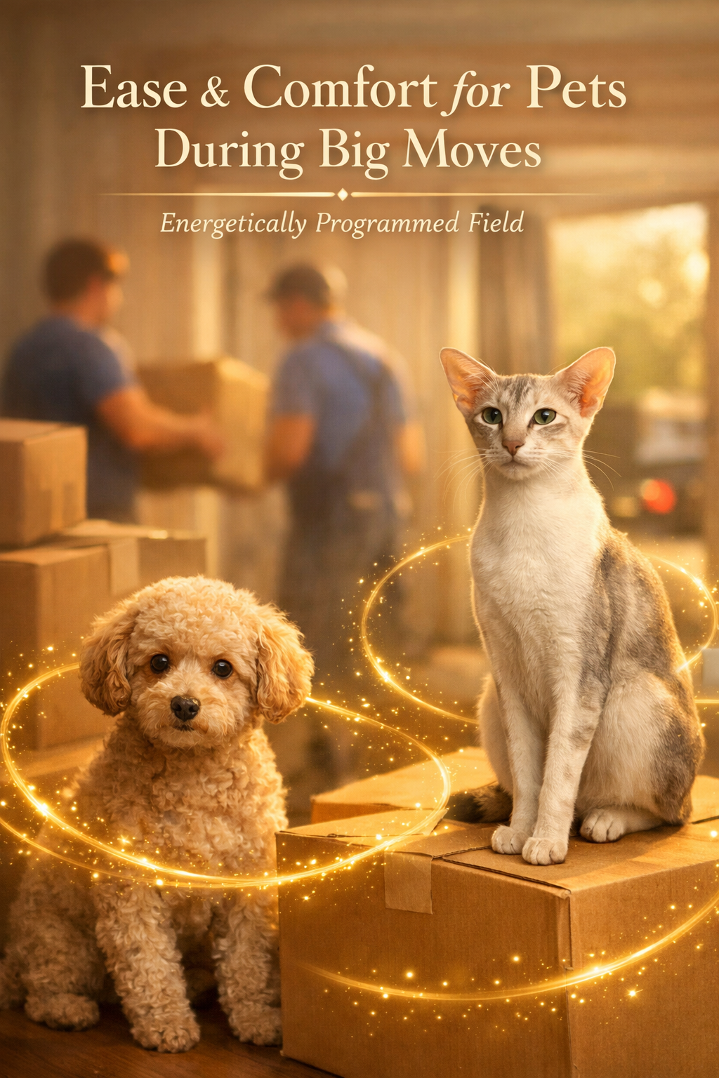 Long-Distance Relocation Support for Pets by Vega Fields™ (Digital Mandala &amp; Audio) – subliminals | Maitreya Fields