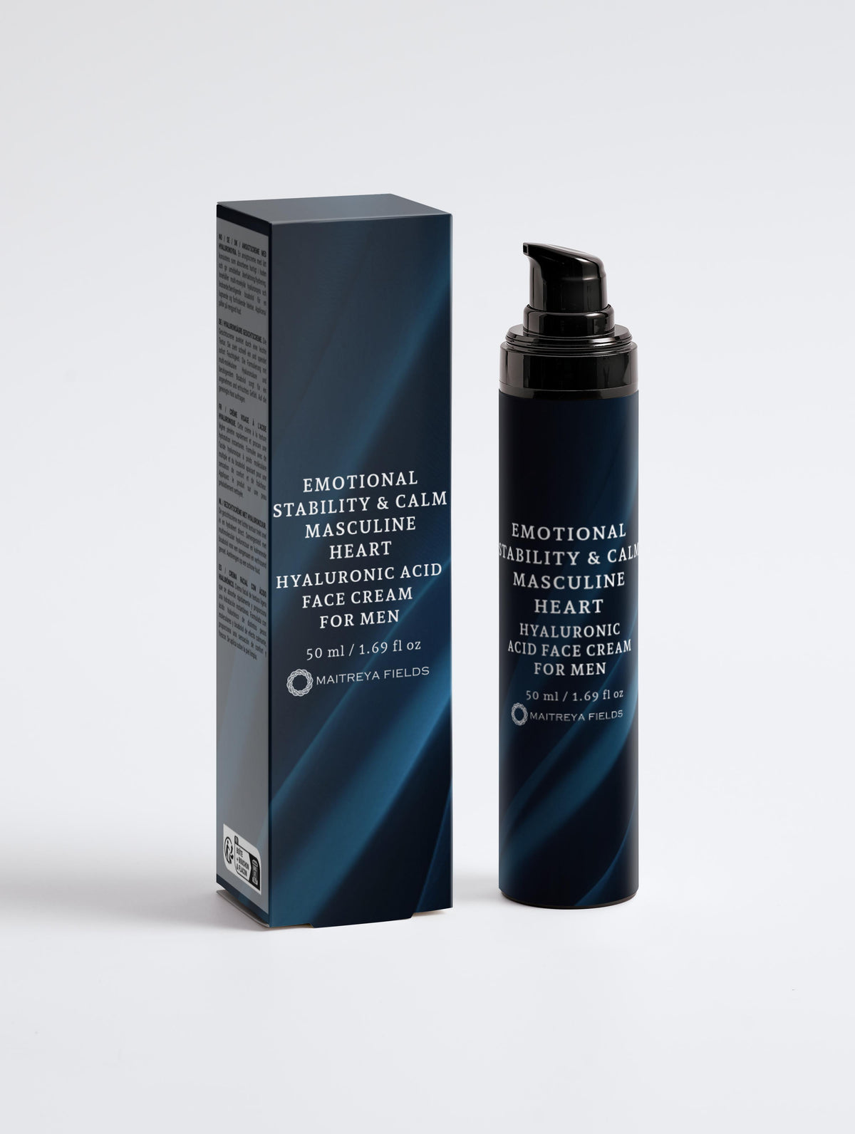 EMOTIONAL STABILITY &amp; CALM MASCULINE HEART - Hyaluronic Acid Face Cream for Men