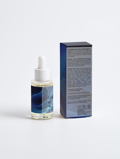 UNBLOCKING MASCULINE ENERGY - Rosemary Hair &amp; Scalp Strengthening Oil