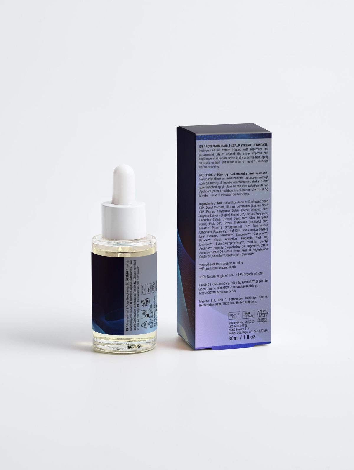 THE SAGE - WISDOM &amp; STRATEGY - Rosemary Hair &amp; Scalp Strengthening Oil