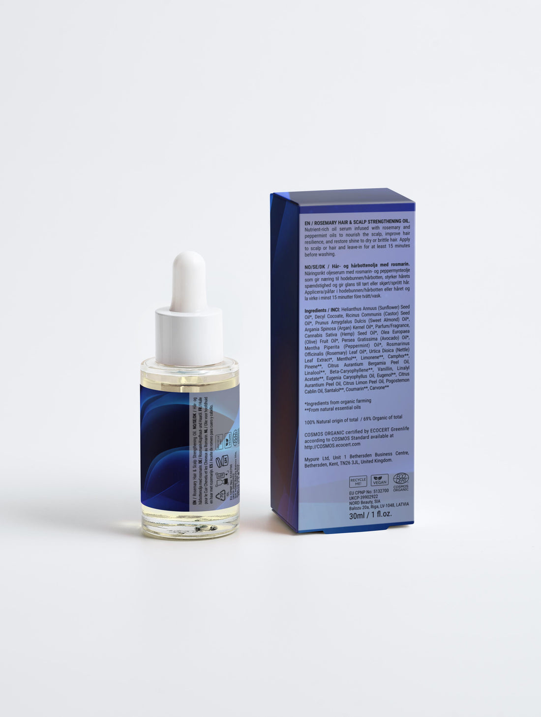 YANG DRIVE &amp; PURPOSE - Rosemary Hair &amp; Scalp Strengthening Oil