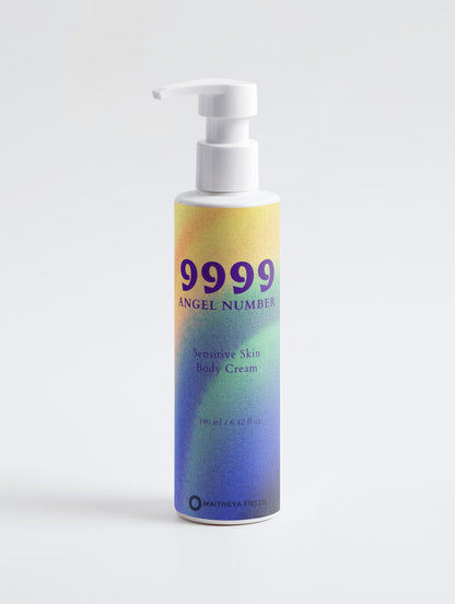 9999 Angel Number - Sensitive Skin Body Cream