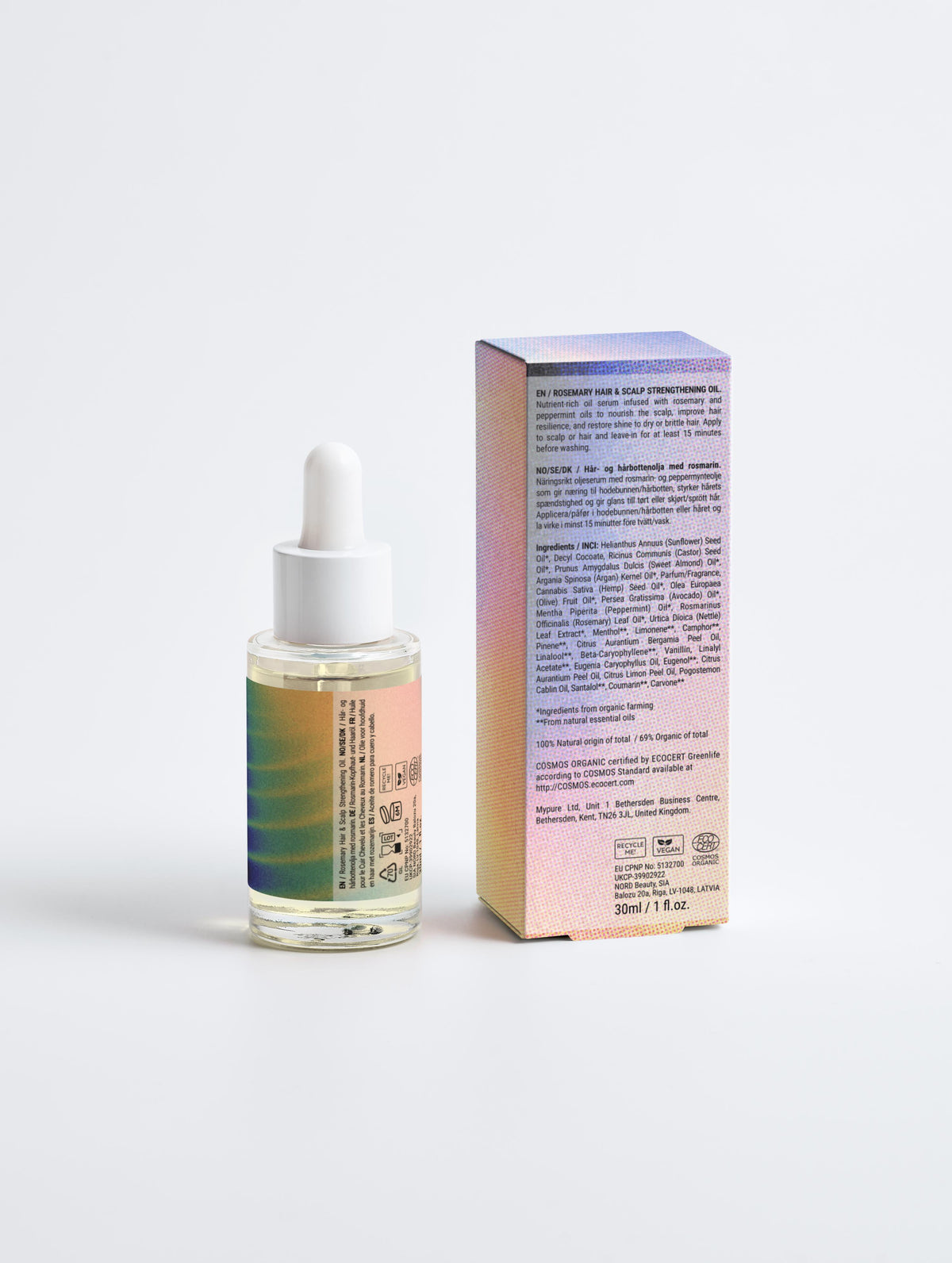 2222 Angel Number - Rosemary Hair &amp; Scalp Strengthening Oil