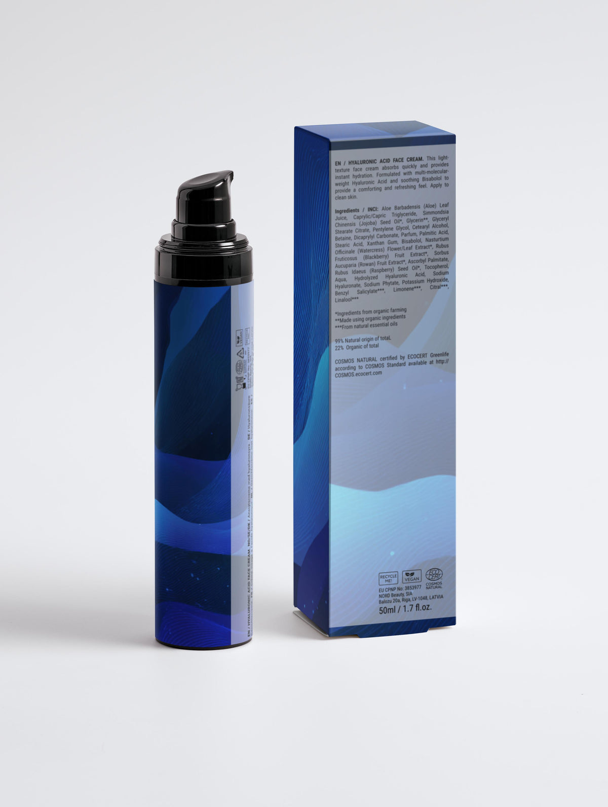 MAGNETIC MASCULINE AURA - Hyaluronic Acid Face Cream for Men