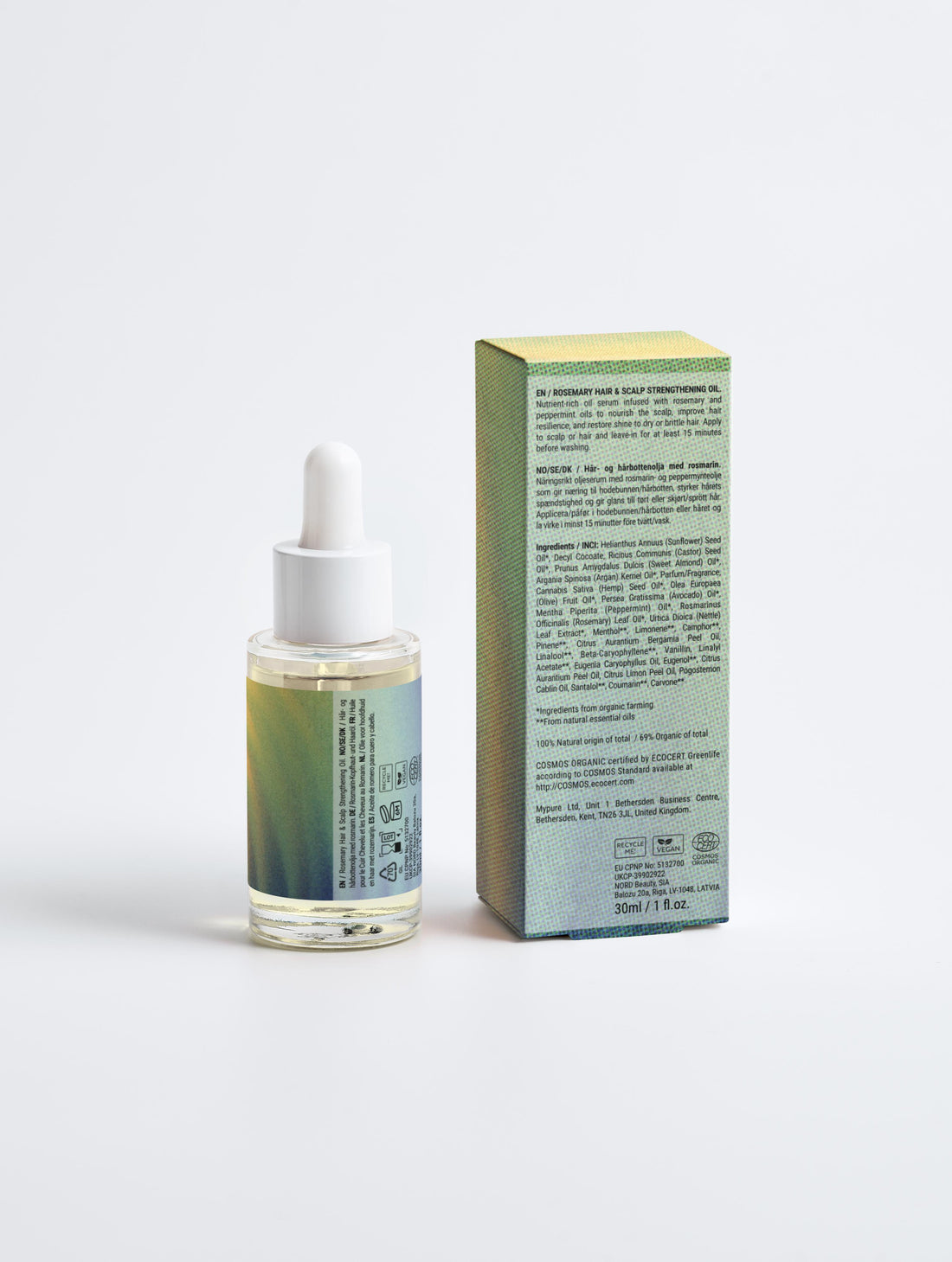 7777 Angel Number - Rosemary Hair &amp; Scalp Strengthening Oil