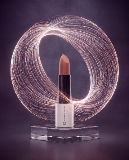 Velvet Aura - Matte Lipstick, Terracotta Nude - energy field