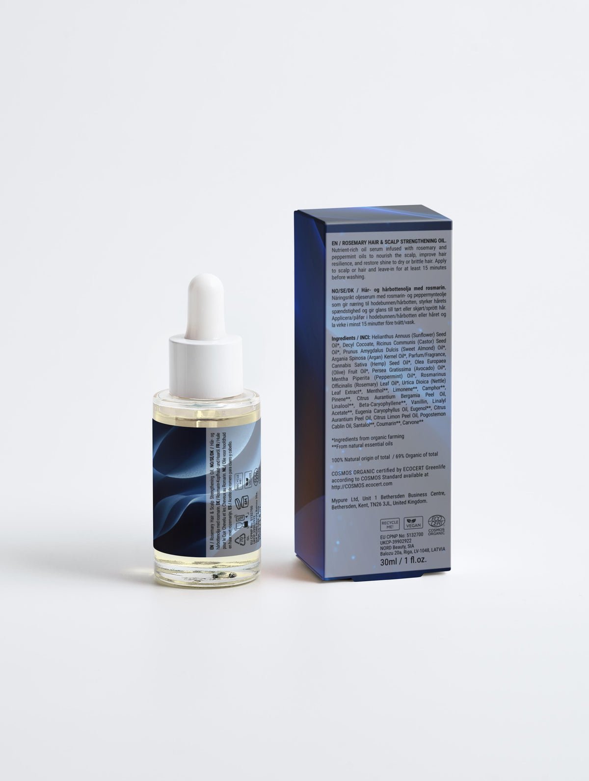 EMOTIONAL STABILITY &amp; CALM MASCULINE HEART - Rosemary Hair &amp; Scalp Strengthening Oil – Maitreya Fields