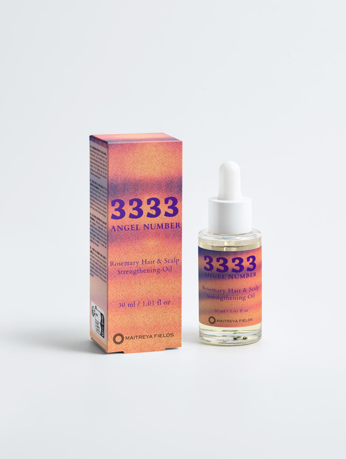 3333 Angel Number - Rosemary Hair &amp; Scalp Strengthening Oil