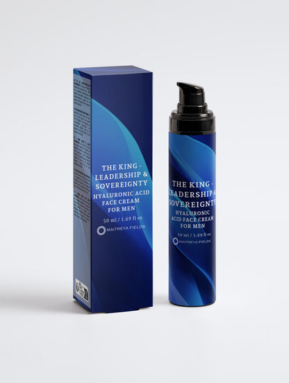 THE KING - LEADERSHIP &amp; SOVEREIGNTY - Hyaluronic Acid Face Cream for Men