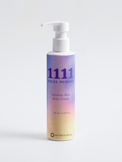 1111 Angel Number - Sensitive Skin Body Cream