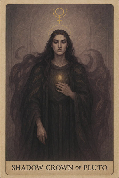 ♇ Shadow Crown of Pluto - Infused with Maitreya Reiki