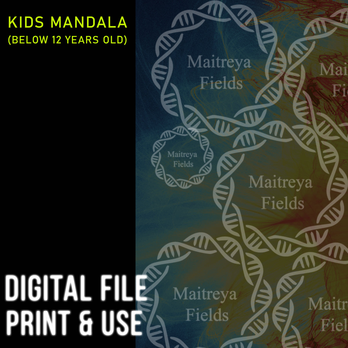 KIDS Mandala (below 12 years old) [DM + Audio]