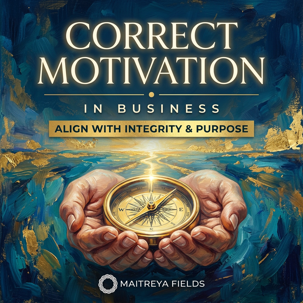 Correct Motivation in Business cover