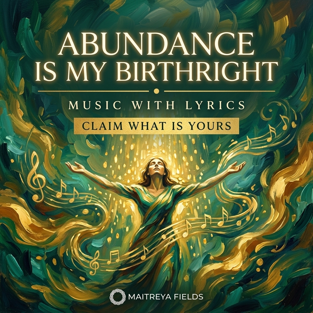 Abundance is my Birthright [Music with Lyrics] – Maitreya Reiki | Maitreya Fields