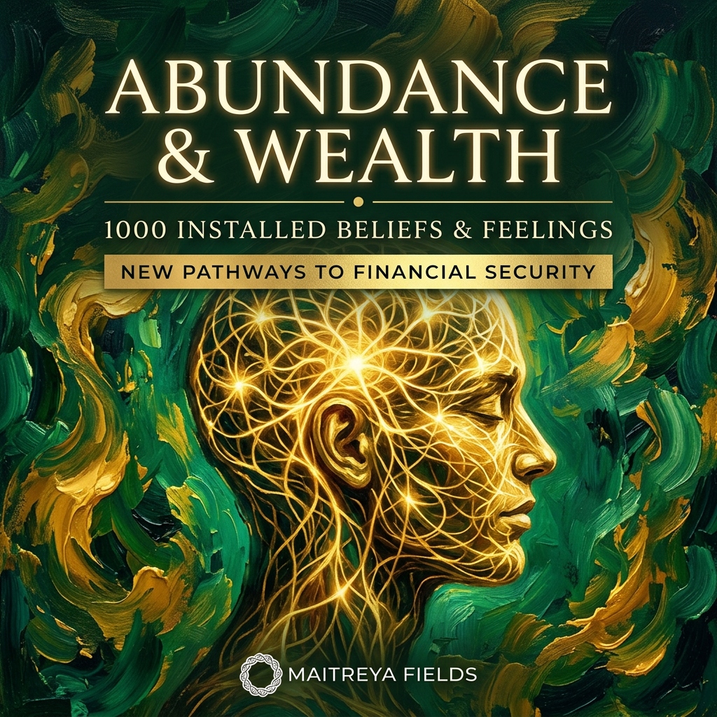 Abundance and Wealth – 1000 Installed Subconscious Beliefs and Feelings – energetically programmed fields | Maitreya Fields