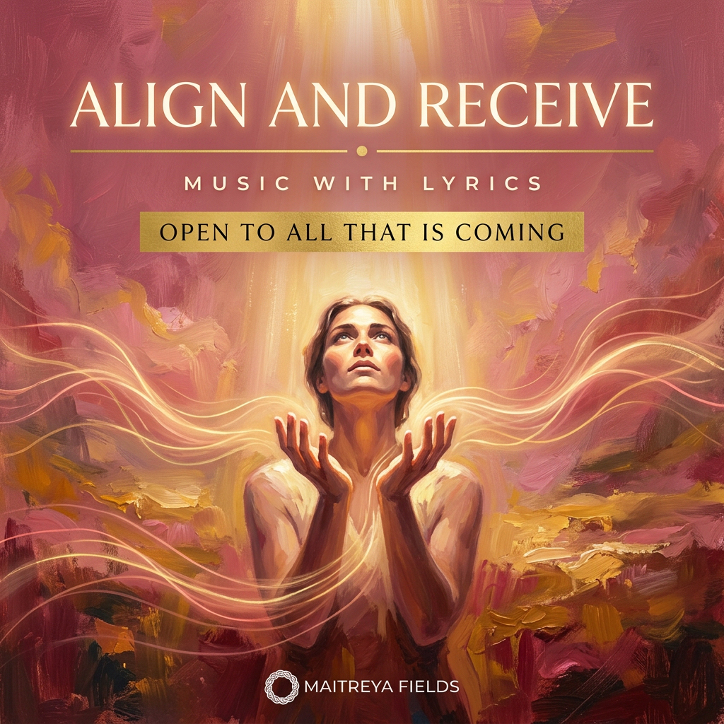 Align and Receive [Music with Lyrics] – energetically programmed fields | Maitreya Fields