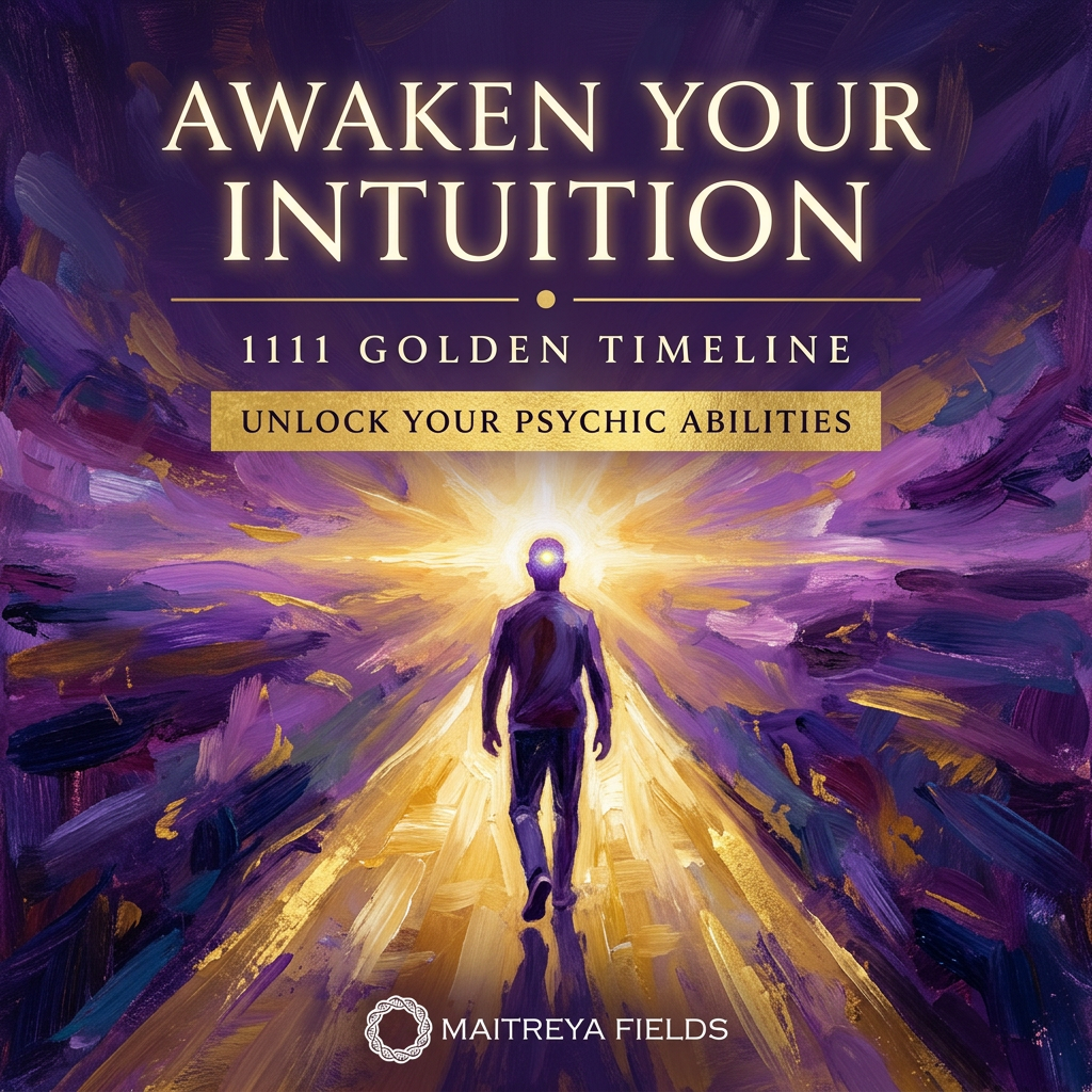 Awaken Your Intuition &amp; Psychic Abilities | 1111 x Golden Timeline – subliminals | Maitreya Fields