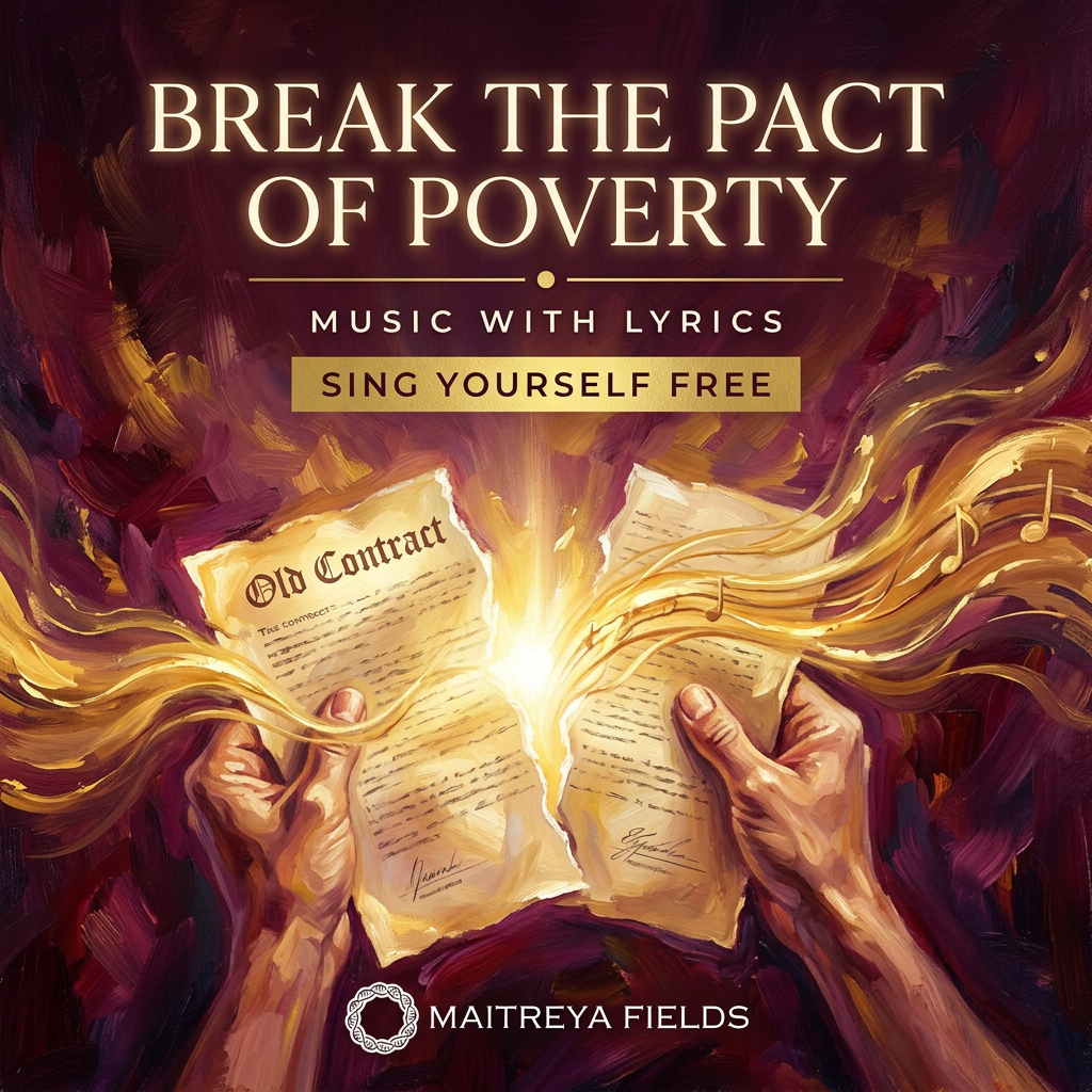Break the Pact of Poverty [Music with Lyrics] – morphic fields | Maitreya Fields
