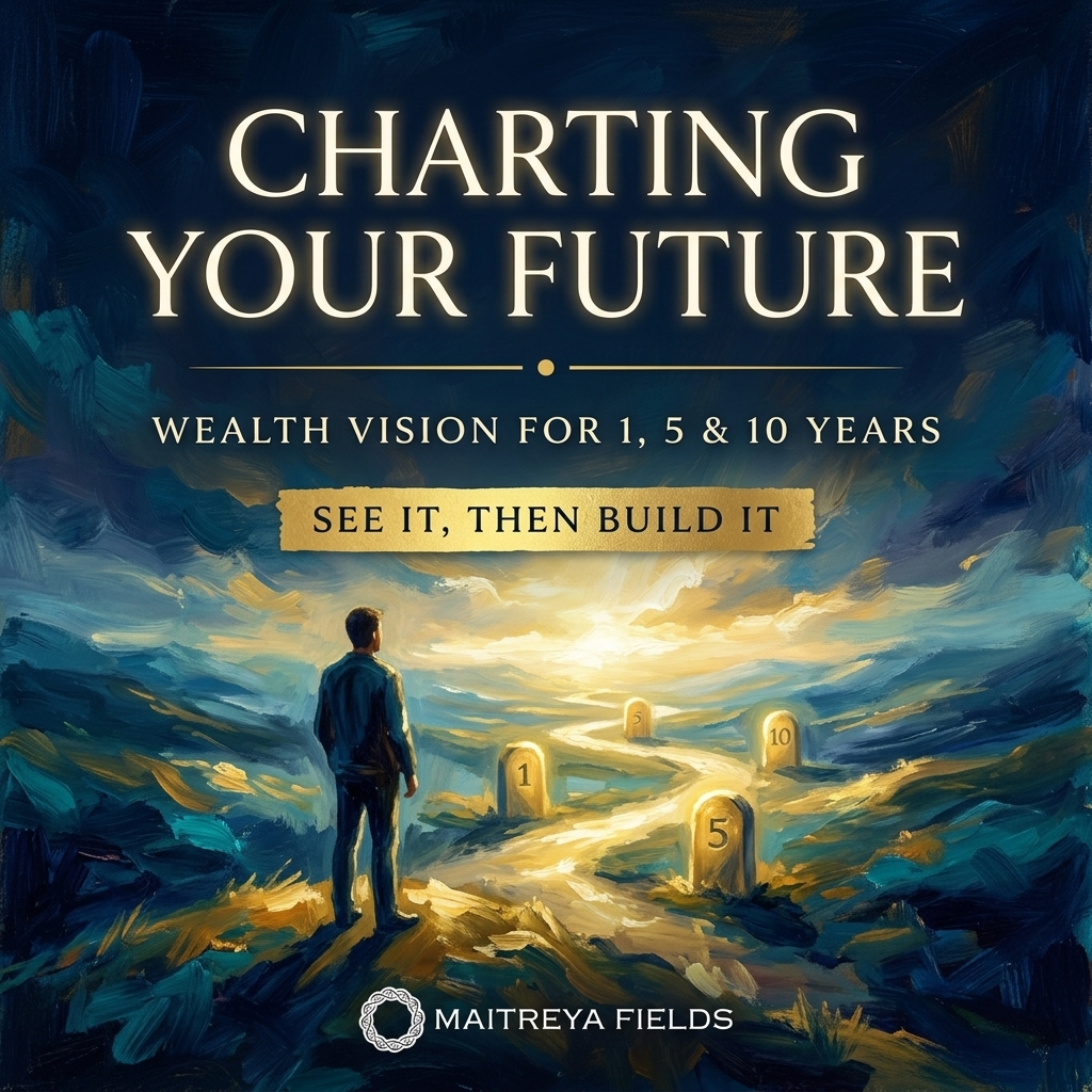 Charting Your Future: Setting a Wealth Vision for 1, 5 &amp; 10 Years – subliminals | Maitreya Fields