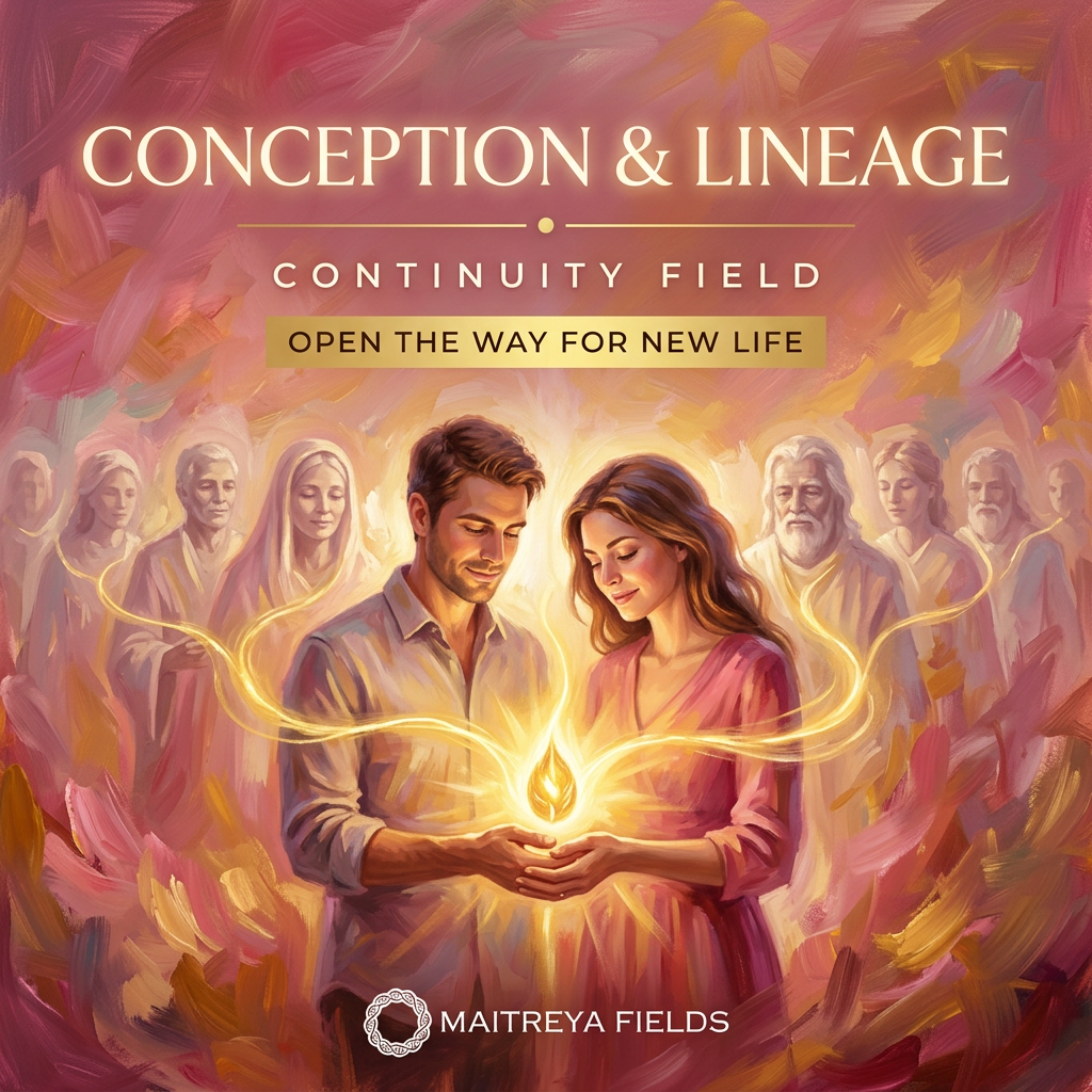 Conception &amp; Lineage Continuity Field – energetically programmed fields | Maitreya Fields
