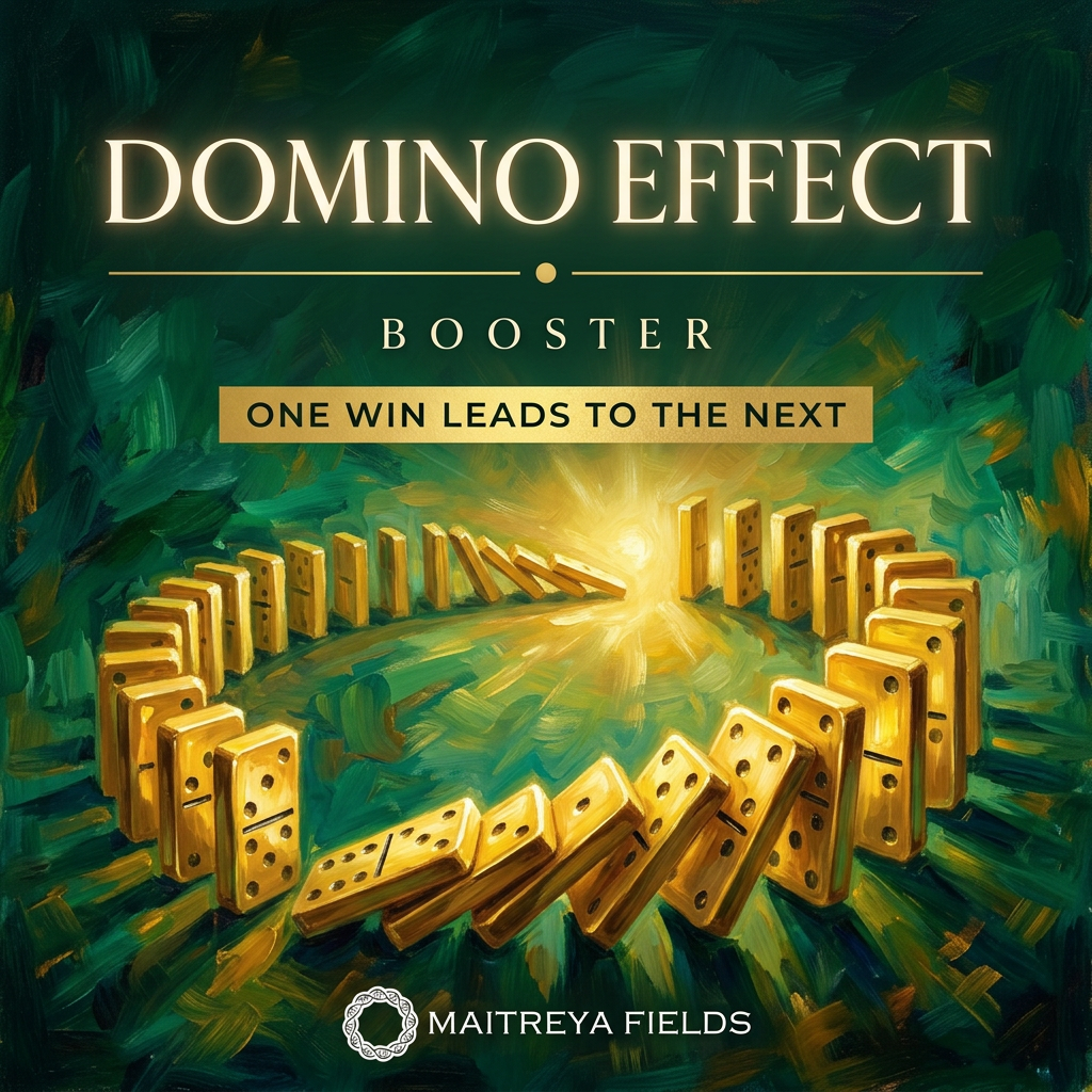 Domino Effect Booster – subliminals | Maitreya Fields