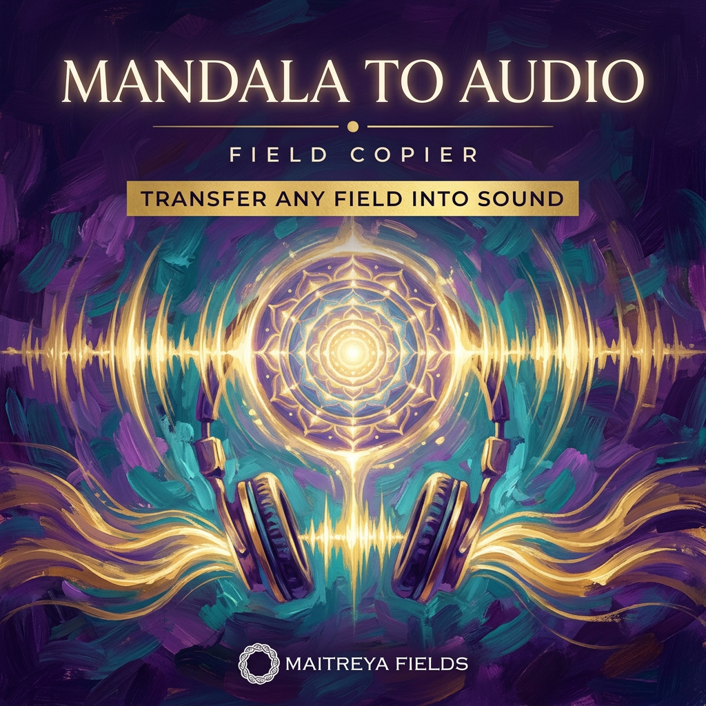 Digital Mandala To Audio – subliminals | Maitreya Fields