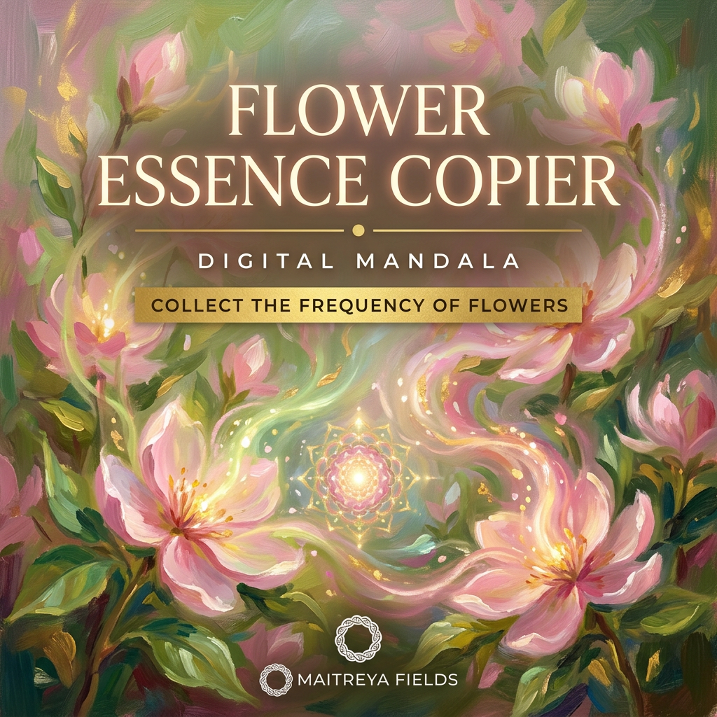 Flower Essence Copier – energetically programmed fields | Maitreya Fields