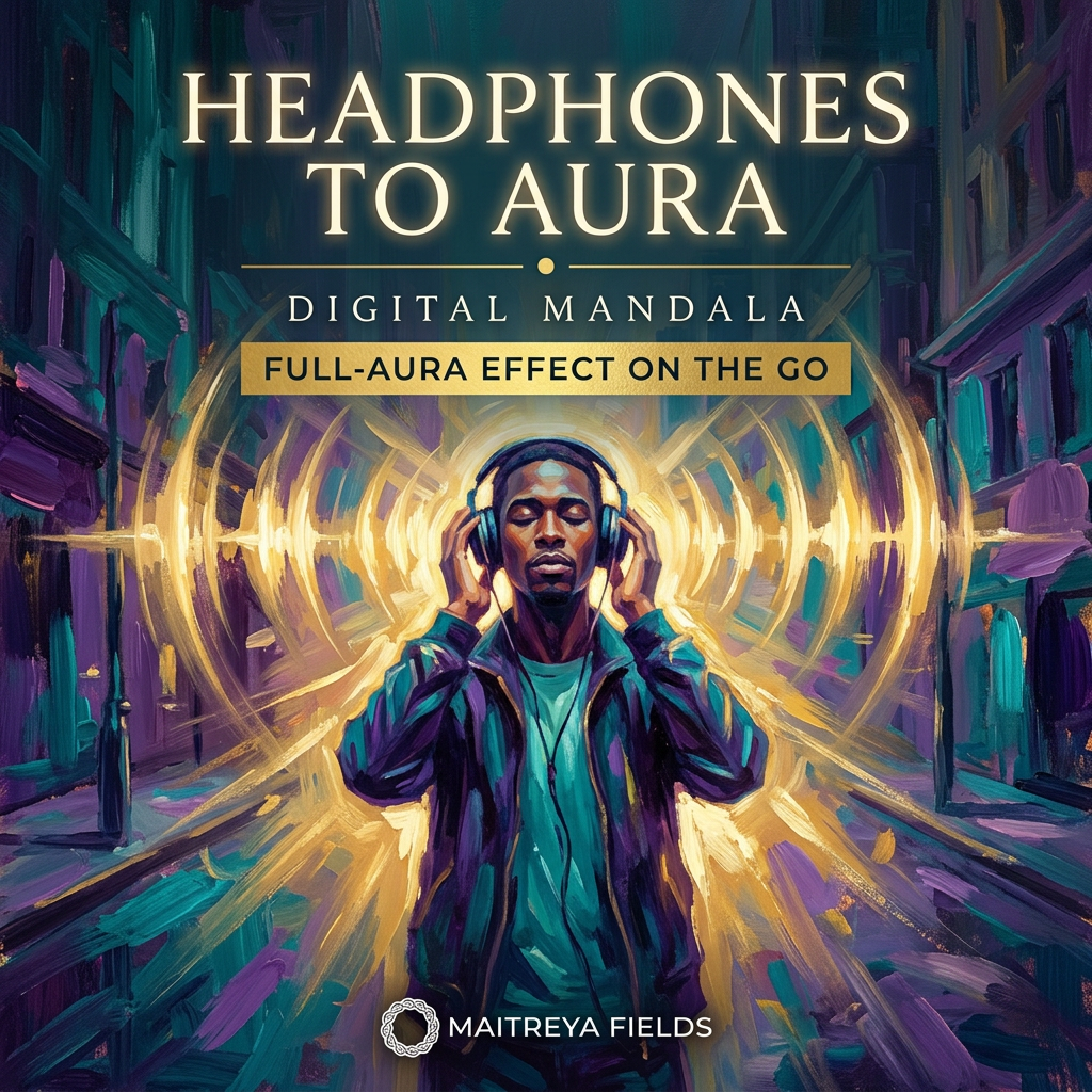 Headphones to Aura – energetically programmed fields | Maitreya Fields