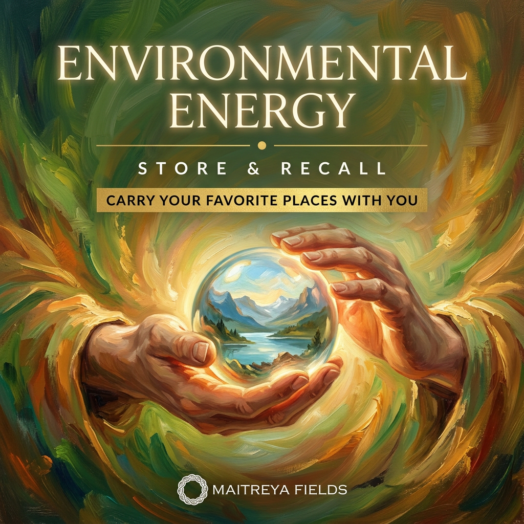 Environmental Energy Store – energetically programmed fields | Maitreya Fields