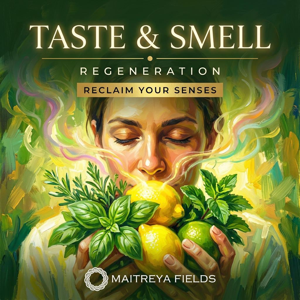 Regenerate Senses of Taste and Smell – energetically programmed fields | Maitreya Fields