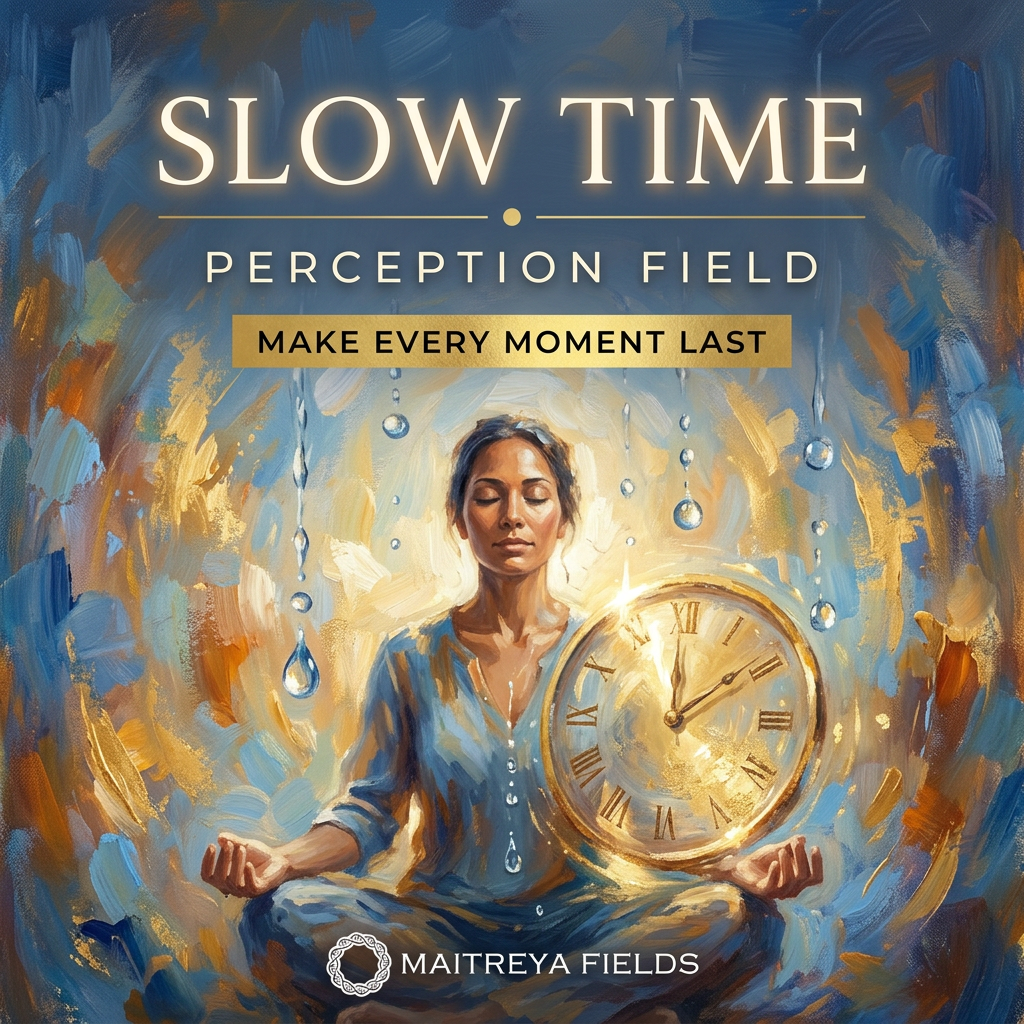 SLOW PERCEPTION OF TIME – Maitreya Reiki | Maitreya Fields